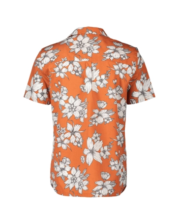 Chemise manches courtes Homme BUTTON LT Orange