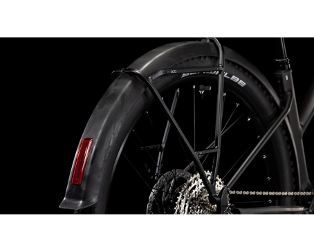 VTT électrique semi rigide Femme REACTION HYBRID RACE ALLROAD 800 Noir