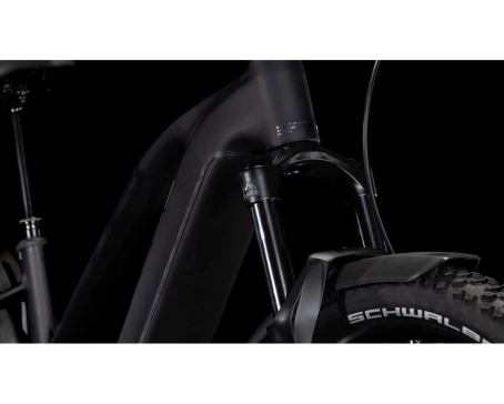 VTT électrique semi rigide Femme REACTION HYBRID RACE ALLROAD 800 Noir