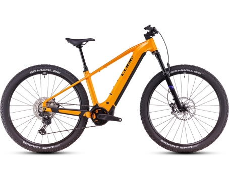 VTT électrique semi rigide Homme REACTION HYBRID SLX 800 Orange