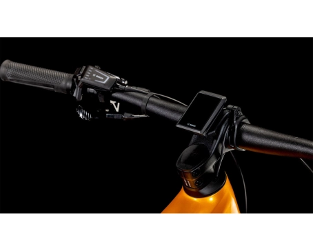VTT électrique semi rigide Femme REACTION HYBRID SLX 800 Orange