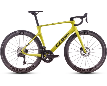 Vélo de route Unisexe AGREE C:62 RACE Jaune Citron