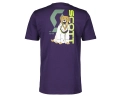 T-shirt manches courtes Homme RETRO Violet Cyber - Image 2/2