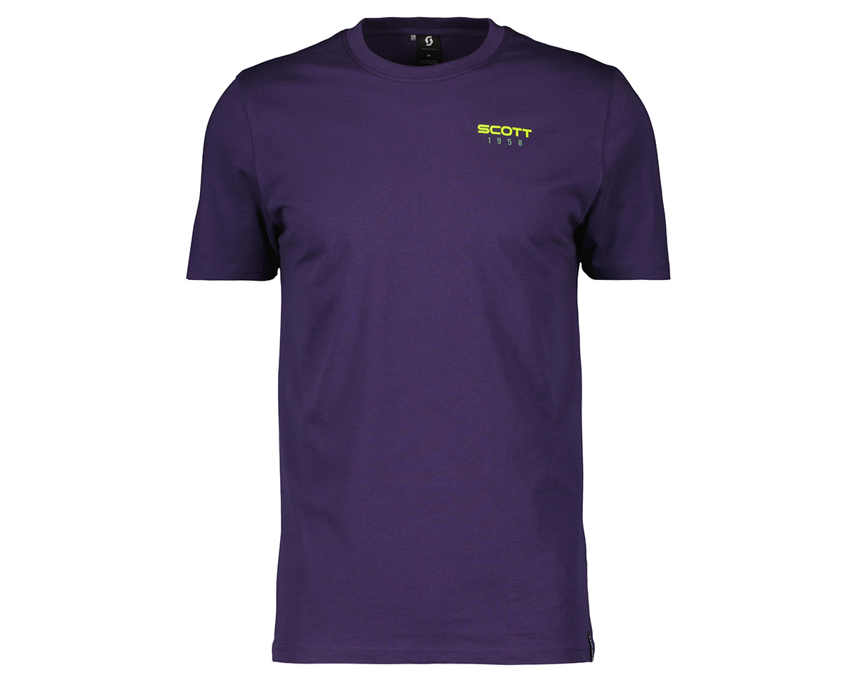 T-shirt manches courtes Homme RETRO Violet Cyber
