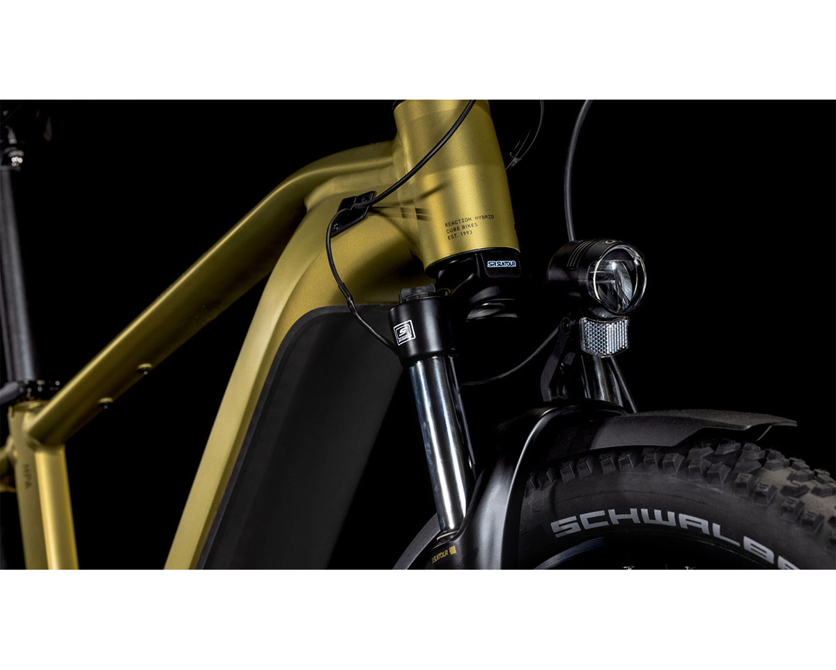 VTT électrique semi rigide Homme REACTION HYBRID PERFORMANCE 500 ALLROAD Or