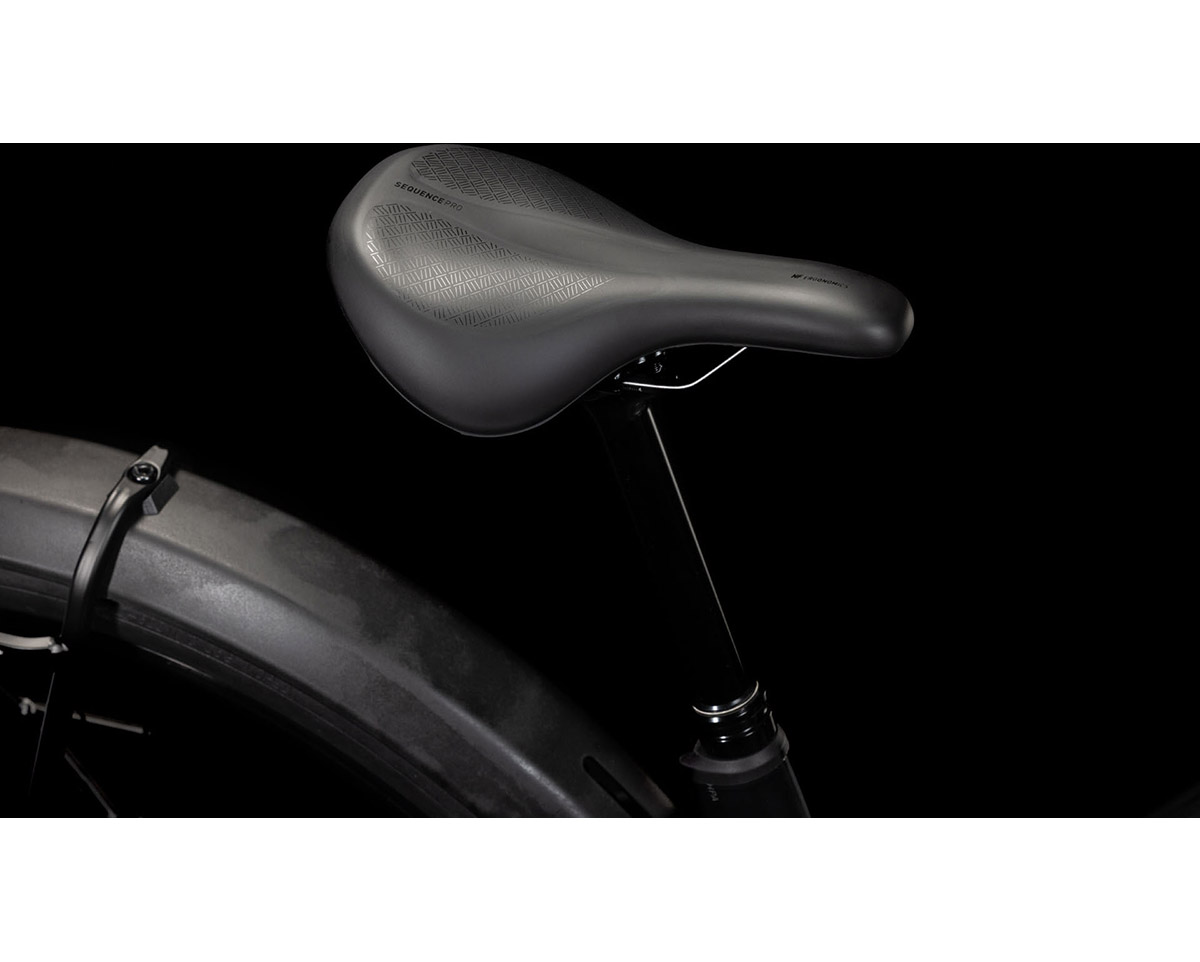VTT électrique semi rigide Femme REACTION HYBRID RACE ALLROAD 800 Noir