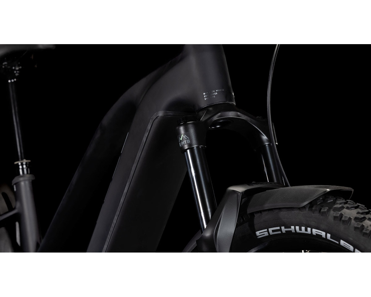 VTT électrique semi rigide Femme REACTION HYBRID RACE ALLROAD 800 Noir