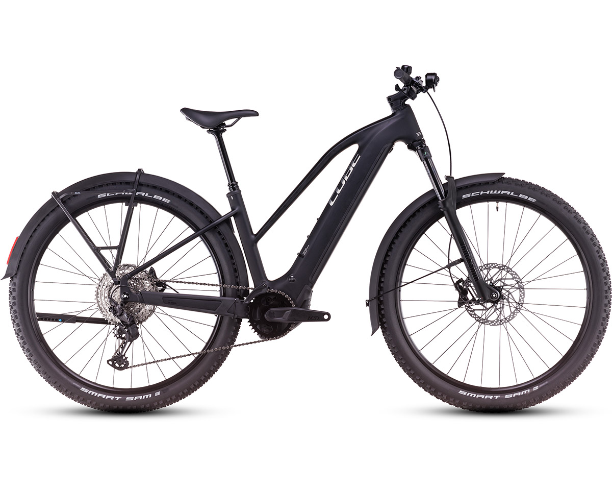 VTT électrique semi rigide Femme REACTION HYBRID RACE ALLROAD 800 Noir