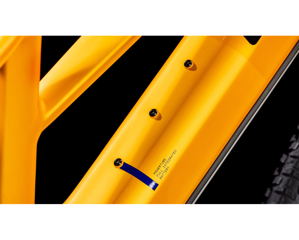 VTT électrique semi rigide Femme REACTION HYBRID SLX 800 Orange